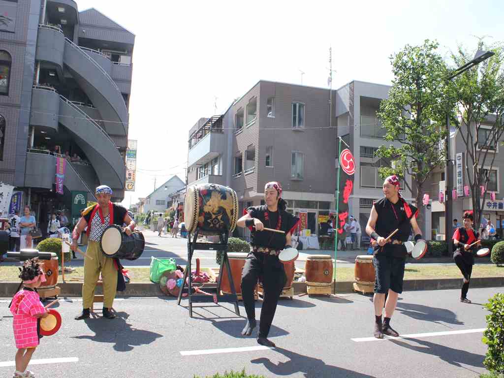 和太鼓の演奏