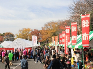 産業祭会場に様子