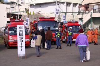 車両展示コーナー