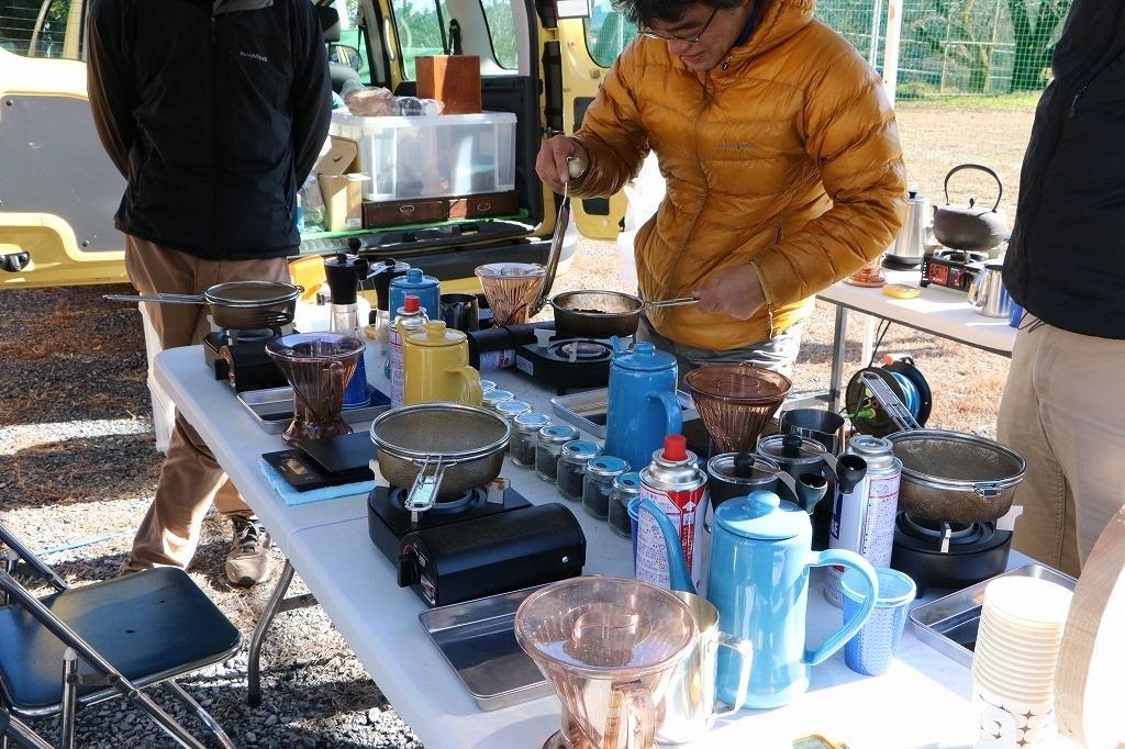 コーヒー焙煎体験