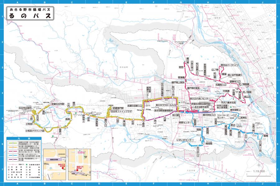 るのバス路線図