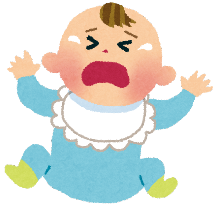 赤ちゃんのイラスト